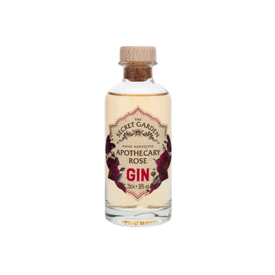Secret Garden Distillery's delicate rose gin in our midi size 20cl bottle perfect for tasting.