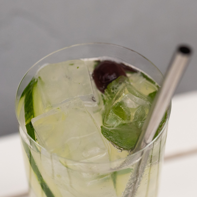 Wild Pear and Cucumber Fizz