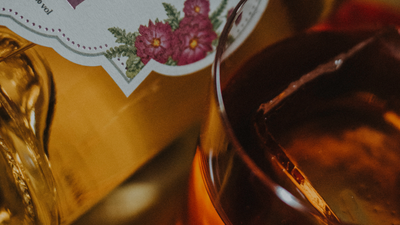 Secret Garden Gin Cocktail  - Rose Negroni