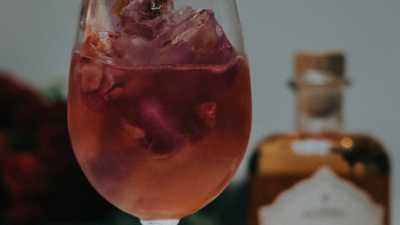 Secret Garden Gin Cocktail  - Love Potion Fizz