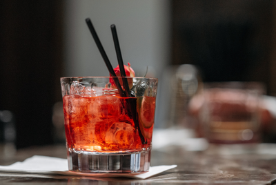 A Valentine's Negroni