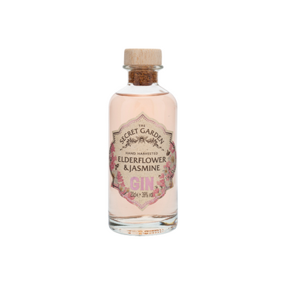 Secret Garden Distillery's best-selling pink gin in our midi size 20cl bottle perfect for tasting.