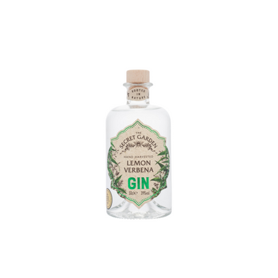 Secret Garden Distillery's award winning lemon verbena gin in our signature 50cl apothecary bottle.