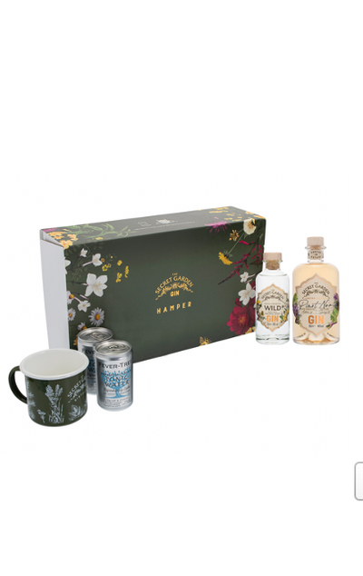 Christmas Gift Set with our award-winning Pinot Noir Gin and a tater of organic Wild Gin our London dry