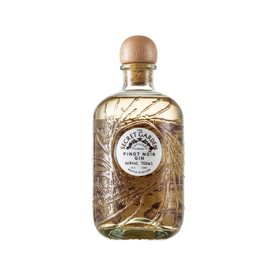 Secret Garden presents a unique contemporary premium award-winning Pinot Noir gin made with grapes harvested from their Distillery Glasshouse in Edinburgh